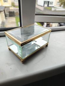 glass jewellery box