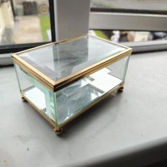 glass jewellery box