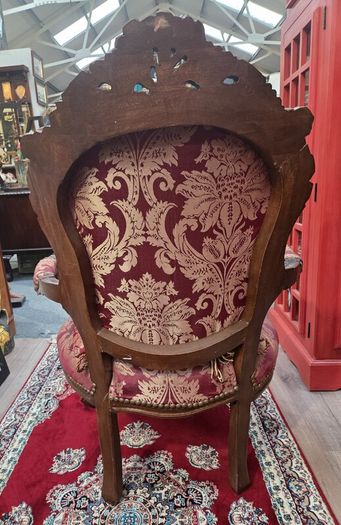Vintage Spanish Armchair with Cushion
