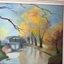 Dublin canal scene painting Image 8