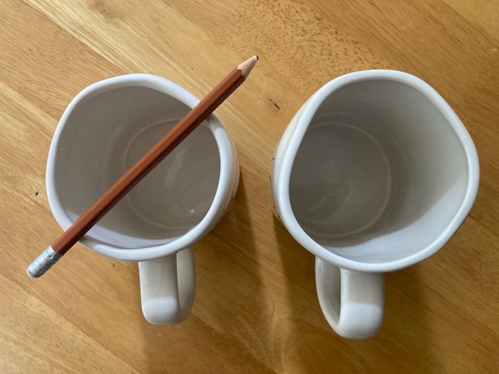 Rae Dunn Mug Pair SIP and JASON