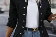 black jacket / blazer
