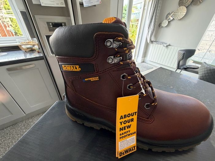 DeWALT Titanium S3 Waterproof Tan Safety Boots