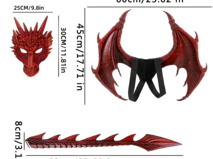 Red Dragon Costume
