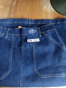 Denim skirt