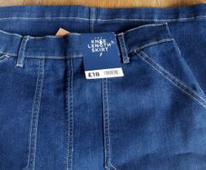 Denim skirt