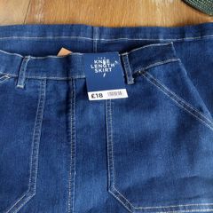 Denim skirt