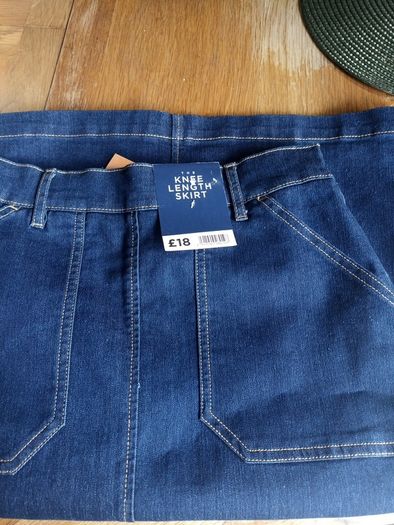 Denim skirt