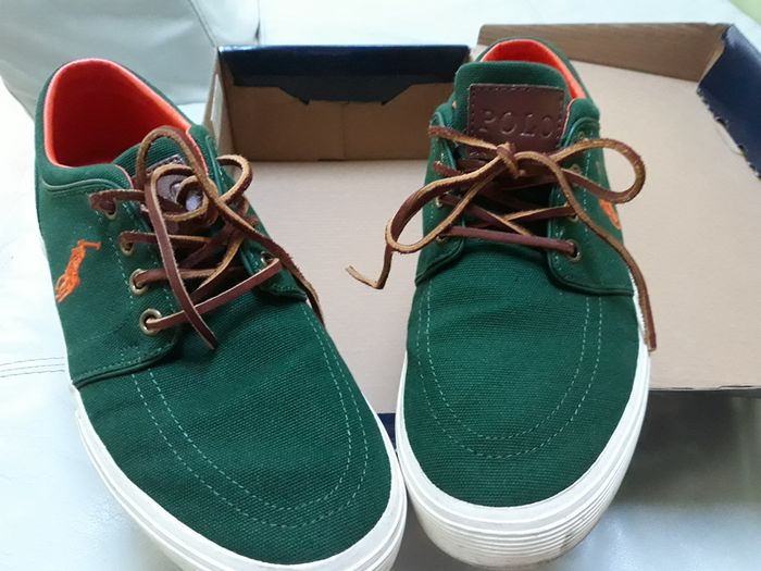 Polo Ralph Lauren Faxon Low-Ne Novelty-Mediu Size UK-6.5/EUR-40.5-2023