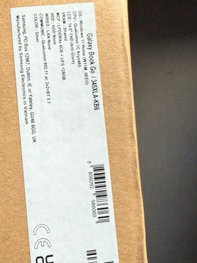 Samsung Galaxy Book Go 14-inch 128GB Brand New Sealed 1 year Warranty RECEIPT
