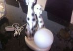 1001 Dalmatians doggie lamp