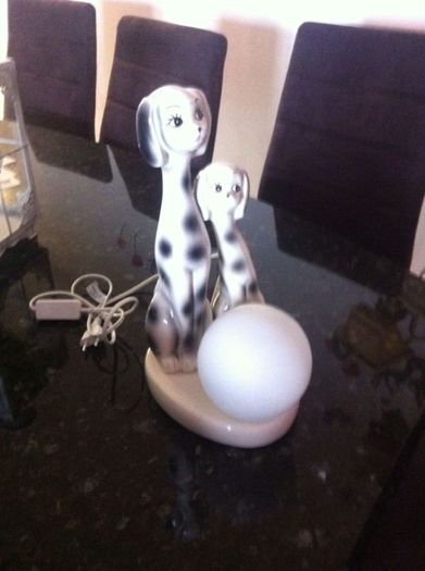 1001 Dalmatians doggie lamp
