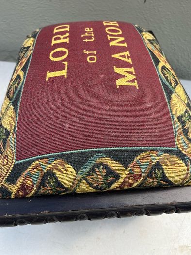 Vintage Lord of the Manor foot stool