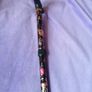 Black fancy design Walking Stick Image 3