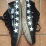 Converse x Miley Cyrus Chuck Taylor All Star Low Patent Stars Black  UK 6 Image 3