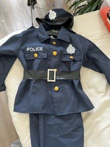 Kids police costume 7-9yrs
