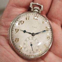 Elgin 14ct solid Gold pocket watch.
