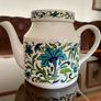 Vintage Midwinter Spanish Garden Teapot Jessie Tait MCM Floral Ceramic Image 7