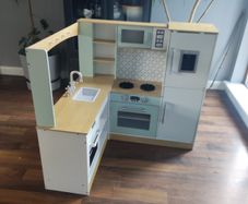 Kids wooden kitchen