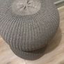 2 z SANDARED Pouffe, grey, 56 cm Image 2