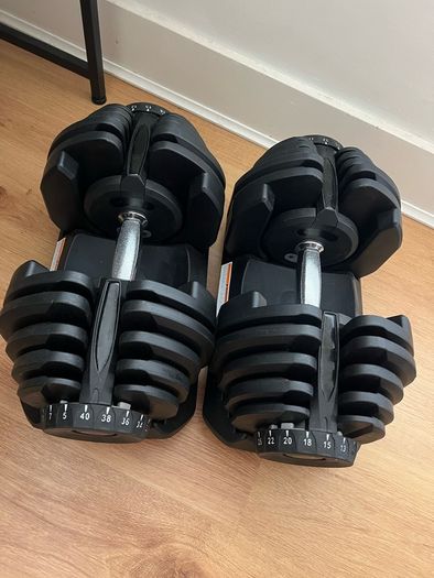 80KG Adjustable weights dumbbells set 40KG each
