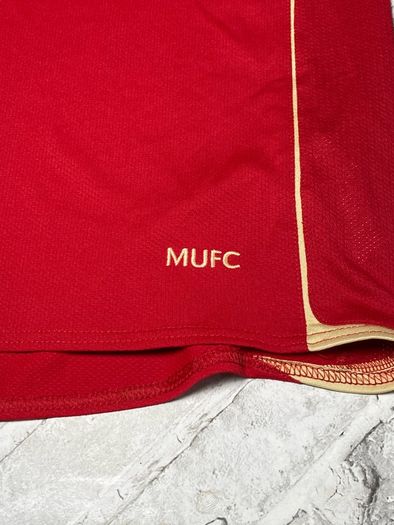 Nike Manchester United Mens 2006/2007 Home Long Sleeve Jersey No.4 Heinze Size Medium