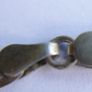 Vintage Sterling Silver 925 Figaro Chain Bracelet Image 5