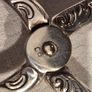 Vintage Silver or Silverplated Serving Tongs Image 5