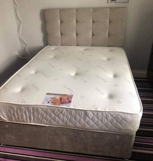 New Double, King And Superking Sizes Divan Beds Instock. Multiple Headboard Designs And Drawers Storage Available