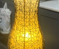 Silhouette floor  lamp