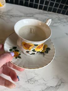 Teacup candle