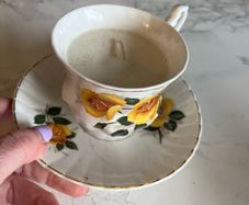 Teacup candle