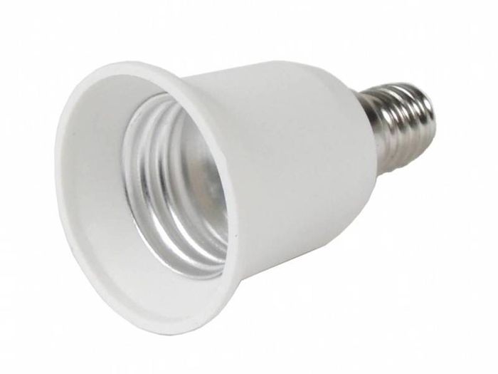light bulb adaptor fittings b22 to e27 + e14 to e27 bayonet + small screw