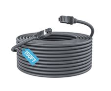 Starlink Gen3 Cable 150FT/46M  Waterproof Extension for Gen 3 Dish and Router, Durable Outdoor Starlink Accessories, Compatible with Standard Kit, Gray