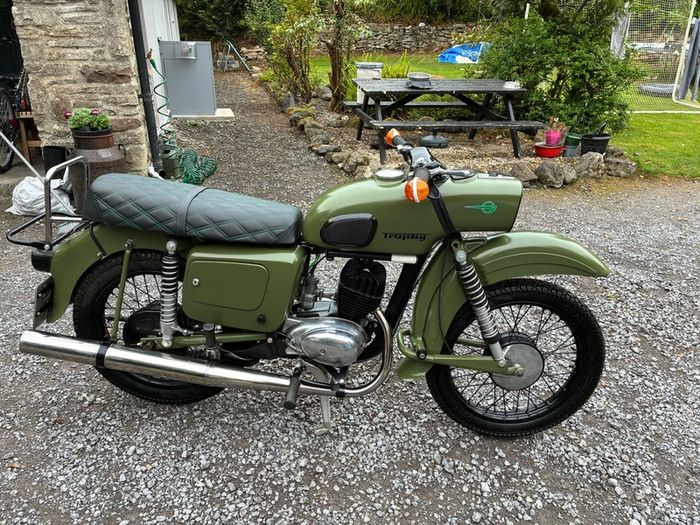 Vintage MZ 2 Stroke Bike. MINT
