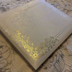 Leather Wedding Album including gift box