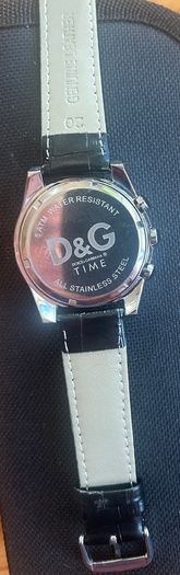 Mens D & G designer watch