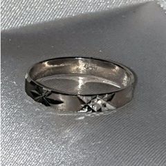 Hallmarked Silver Ex-Display Wedding Ring