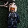 Lego Y-Wing Pilot Keyring Image 2