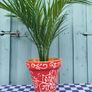Hand painted Ceramic plant pot Image 3