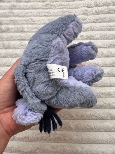 Disney Eeyore Plush from Winnie the Pooh & Friends with Patches Soft  Plush approx. 20 cm. Used Please see photos