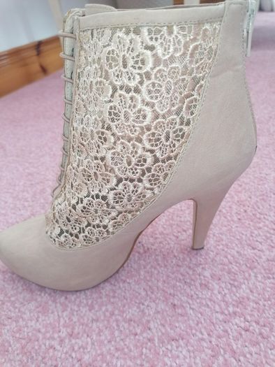 Ankle boots (nude)