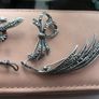 Marcasite silver brooch collection Image 4