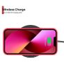 Liquid Silicone Shockproof Case For iPhone 13 Mini Luxury Soft Phone Cover Red New - FHT5IP13MLK Image 3