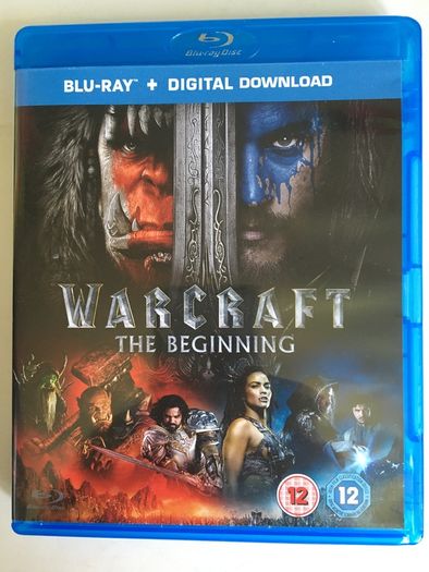 Warcraft [2016] Travis Fimmel, Paula Patton, Ben Foster [Blu-ray Movie]