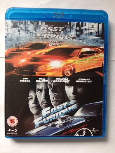 Fast & Furious Movies 1-7 [Blu-ray Movie] Paul Walker & Vin Diesel [Blu-ray Movie]