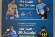 GAA 2017 - Dublin v Kilkenny Hurling League - Dublin v Roscommon Football League Programme