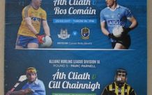 GAA 2017 - Dublin v Kilkenny Hurling League - Dublin v Roscommon Football League Programme