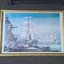 Large Print  ,,In the Days of Sail"  Ships at the harbour Image 2