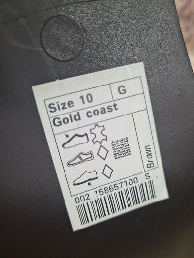 mens CLARKS GOLD COAST shoes brown tan leather square toe Size UK 10 EU 44 BRAND NEW